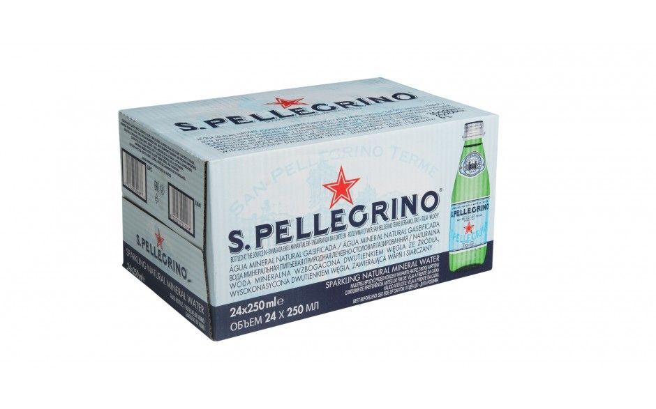 S.Pellegrino 25cl glas (doos van 24)