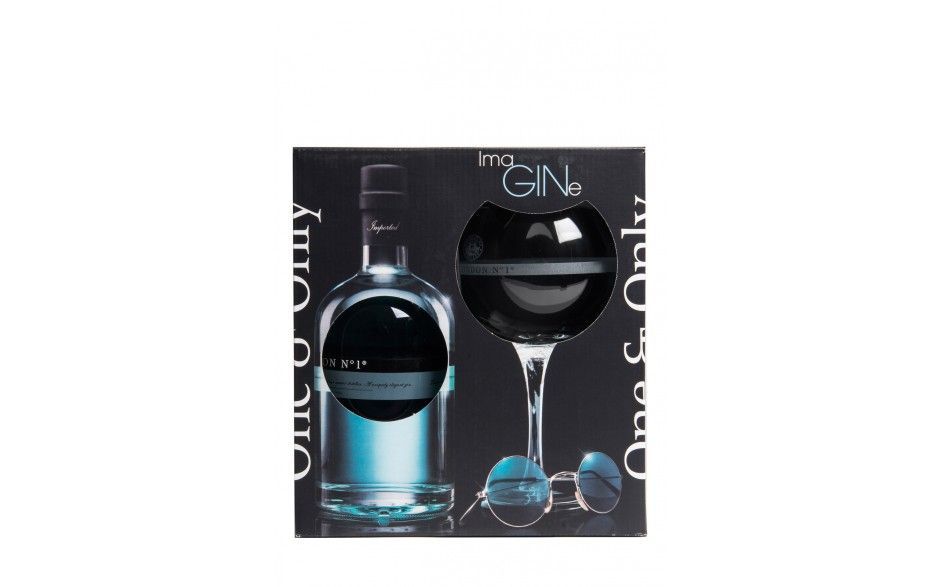 The London Nº1 Gin Giftpack met glas